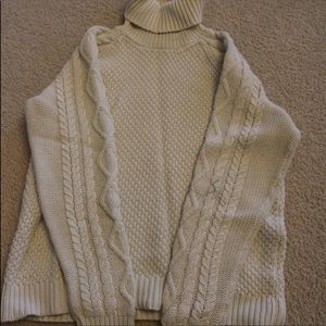 Ralph Lauren ivory turtleneck sweater